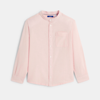 قميص سادة بياقة قائمة...